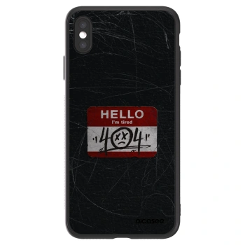 Picasee ULTIMATE CASE für Apple iPhone XS Max - HELLO 404