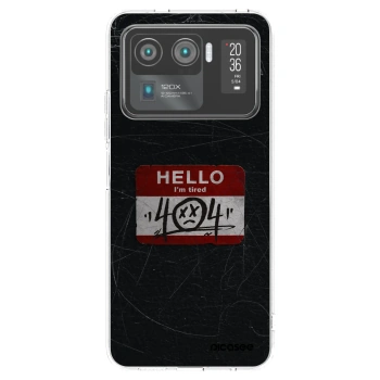 Picasee Xiaomi Mi 11 Ultra Hülle - Transparentes Silikon - HELLO 404