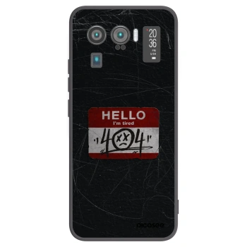 Picasee Xiaomi Mi 11 Ultra Hülle - Schwarzes Silikon - HELLO 404