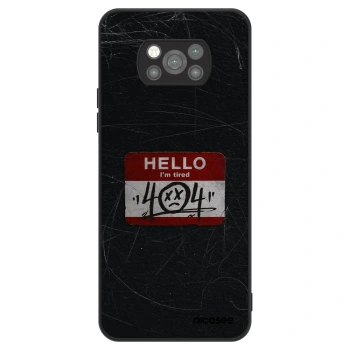 Hülle für Xiaomi Poco X3 Pro - HELLO 404