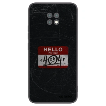 Picasee Xiaomi Redmi Note 9T Hülle - Schwarzes Silikon - HELLO 404