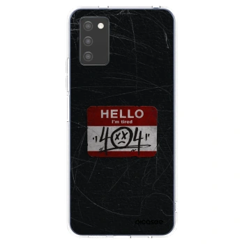 Hülle für Samsung Galaxy A03s A037G - HELLO 404
