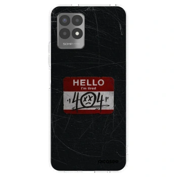 Picasee Realme 8i Hülle - Transparentes Silikon - HELLO 404