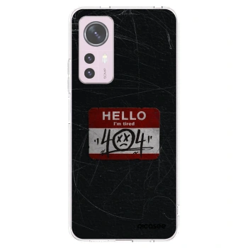 Picasee Xiaomi 12 Hülle - Transparentes Silikon - HELLO 404