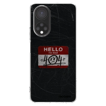 Picasee Honor X7 Hülle - Transparentes Silikon - HELLO 404