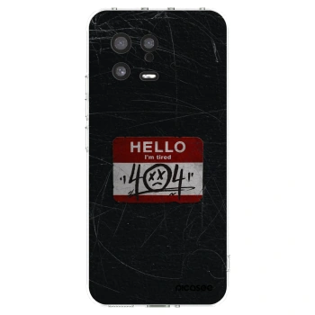 Picasee Xiaomi 13 Hülle - Transparentes Silikon - HELLO 404