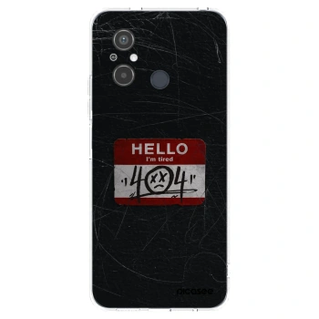 Picasee Xiaomi Redmi 12C Hülle - Transparentes Silikon - HELLO 404