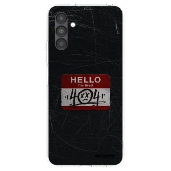 Picasee Samsung Galaxy A04s A047F Hülle - Transparentes Silikon - HELLO 404