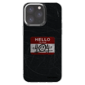 Picasee Apple iPhone 15 Pro Max Hülle - Transparentes Silikon - HELLO 404