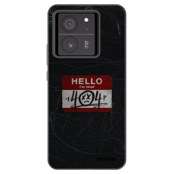 Picasee Xiaomi 13T Pro Hülle - Schwarzes Silikon - HELLO 404