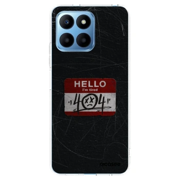 Picasee Honor 70 Lite Hülle - Transparentes Silikon - HELLO 404
