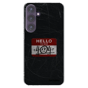 Picasee Samsung Galaxy S24+ S926B 5G Hülle - Transparentes Silikon - HELLO 404