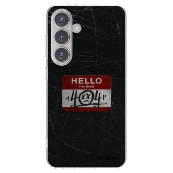 Picasee Samsung Galaxy S24 S921B 5G Hülle - Transparentes Silikon - HELLO 404