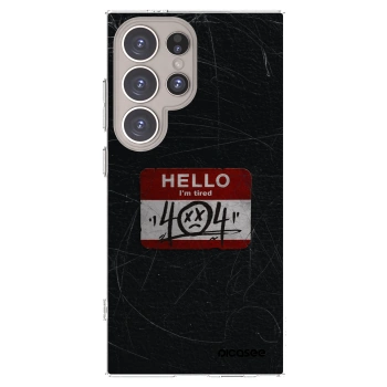 Picasee Samsung Galaxy S24 Ultra S928B 5G Hülle - Transparentes Silikon - HELLO 404