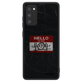 Picasee ULTIMATE CASE PowerShare für Samsung Galaxy S20 FE - HELLO 404