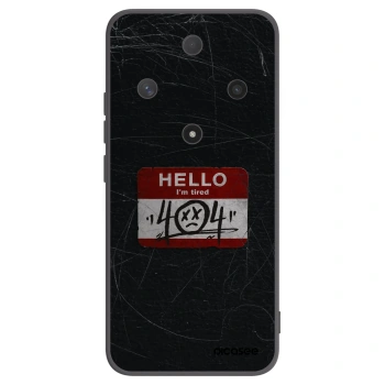 Picasee Honor Magic6 Lite 5G Hülle - Schwarzes Silikon - HELLO 404