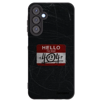 Picasee Samsung Galaxy A25 A256B 5G Hülle - Schwarzes Silikon - HELLO 404
