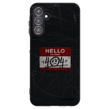 Picasee Samsung Galaxy A15 A155F 4G Hülle - Schwarzes Silikon - HELLO 404