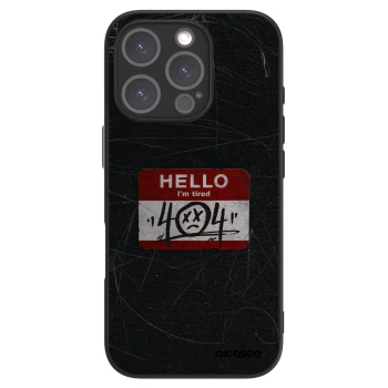 Hülle für Apple iPhone 16 Pro - HELLO 404
