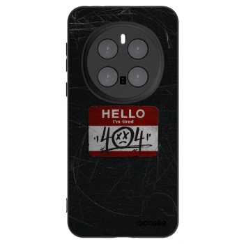 Picasee Honor Magic7 Pro 5G Hülle - Schwarzes Silikon - HELLO 404