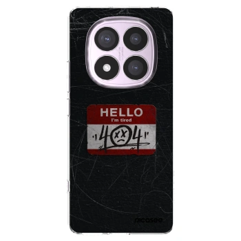 Picasee Xiaomi Redmi Note 14 Pro 4G Hülle - Transparentes Silikon - HELLO 404