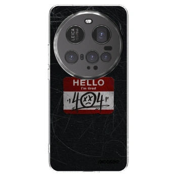 Picasee Xiaomi 15 Ultra Hülle - Transparentes Silikon - HELLO 404
