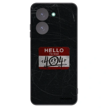 Picasee Xiaomi Redmi A5 Hülle - Schwarzes Silikon - HELLO 404