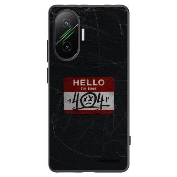 Picasee Xiaomi Poco F7 Pro 5G Hülle - Schwarzes Silikon - HELLO 404