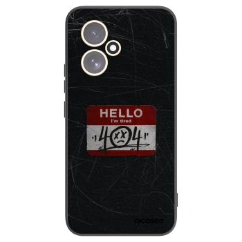 Picasee Honor 400 5G Hülle - Schwarzes Silikon - HELLO 404