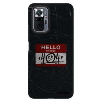 Hülle für Xiaomi Redmi Note 10 Pro - HELLO 404