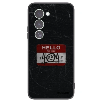 Picasee Xiaomi Redmi 15 5G Hülle - Schwarzes Silikon - HELLO 404