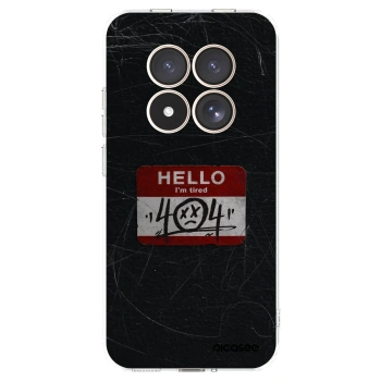 Picasee Xiaomi Redmi Note 15 Pro 4G Hülle - Transparentes Silikon - HELLO 404