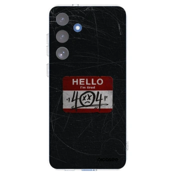 Picasee Samsung Galaxy S25 FE 5G Hülle - Transparentes Silikon - HELLO 404