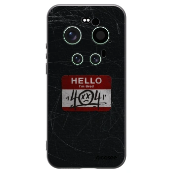 Picasee Xiaomi 17 Ultra Hülle - Schwarzes Silikon - HELLO 404