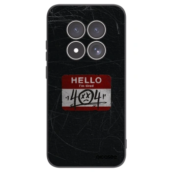 Picasee Xiaomi Redmi Note 15 Pro 5G Hülle - Schwarzes Silikon - HELLO 404