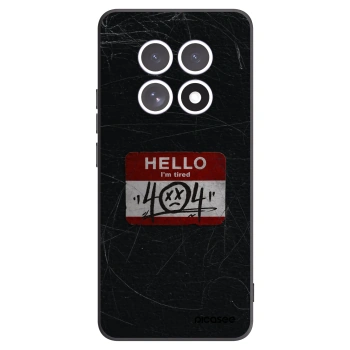 Picasee Xiaomi Redmi Note 15 5G Hülle - Schwarzes Silikon - HELLO 404