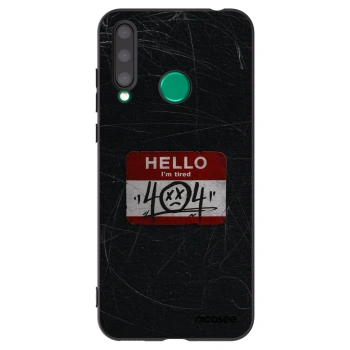 Picasee Honor 20 Lite Hülle - Schwarzes Silikon - HELLO 404