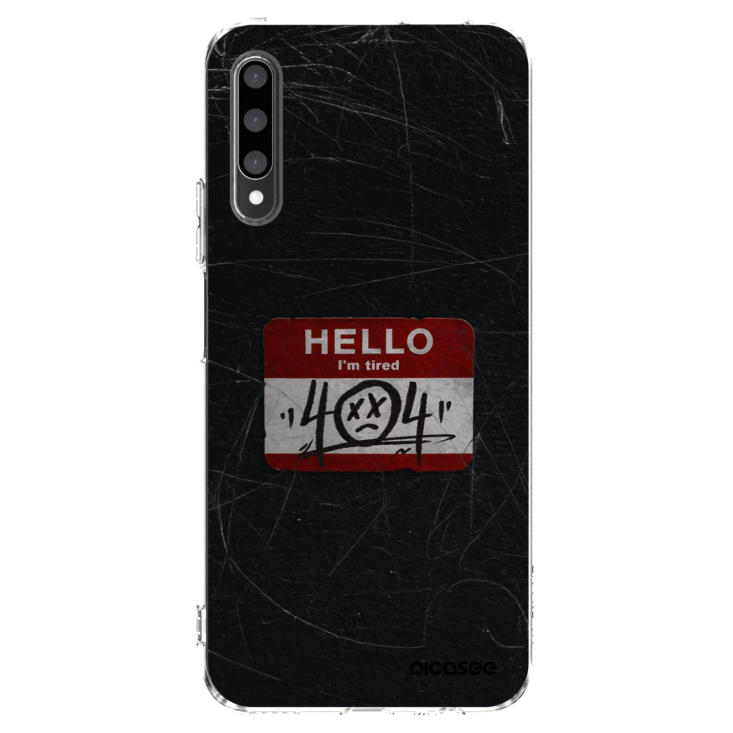 Picasee Honor 9X Pro Hülle - Transparentes Silikon - HELLO 404