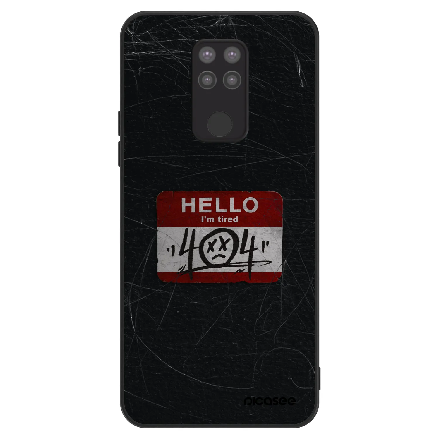 Picasee ULTIMATE CASE für Xiaomi Redmi Note 9 - HELLO 404