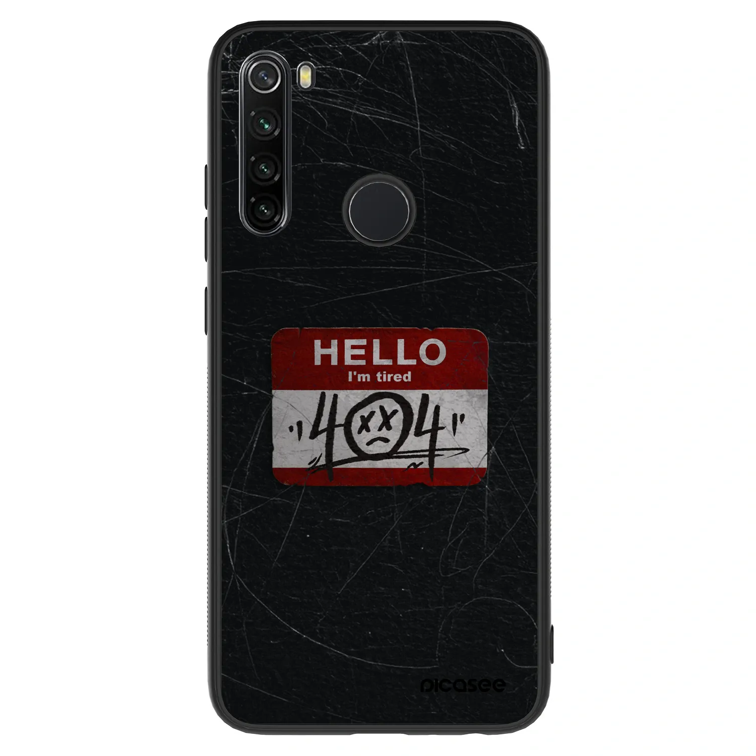Picasee ULTIMATE CASE für Xiaomi Redmi Note 8 - HELLO 404