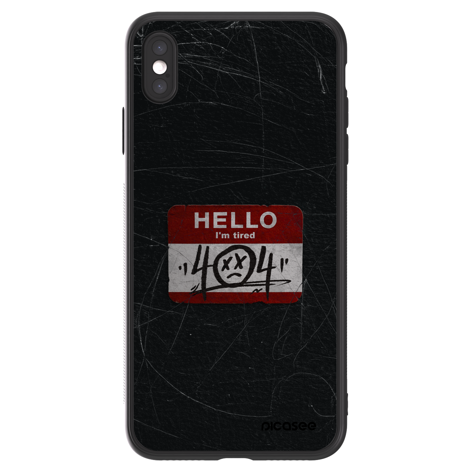 Picasee ULTIMATE CASE für Apple iPhone XS Max - HELLO 404