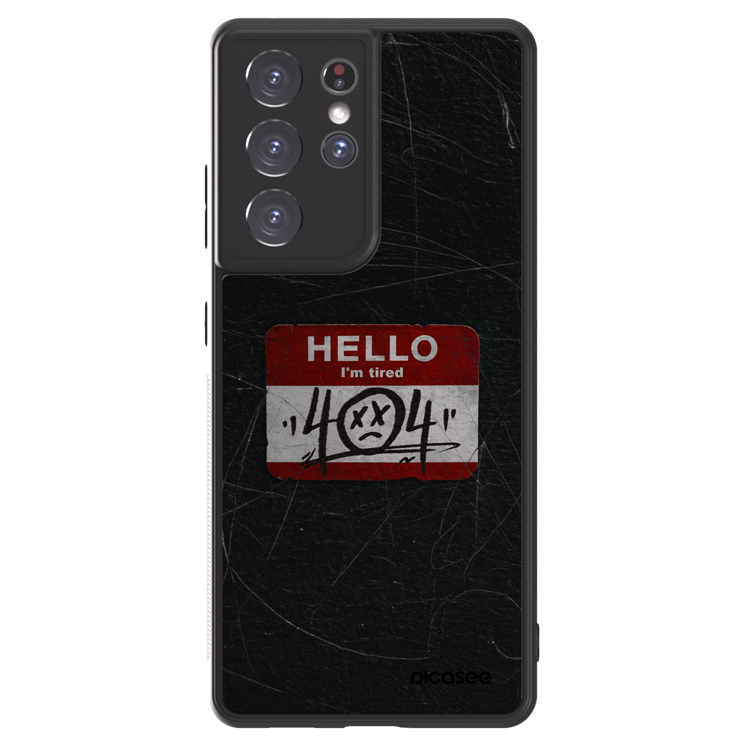 Picasee ULTIMATE CASE für Samsung Galaxy S21 Ultra 5G G998B - HELLO 404
