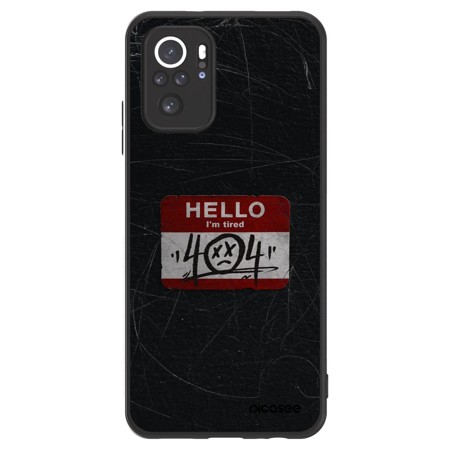 Picasee ULTIMATE CASE für Xiaomi Redmi Note 10S - HELLO 404
