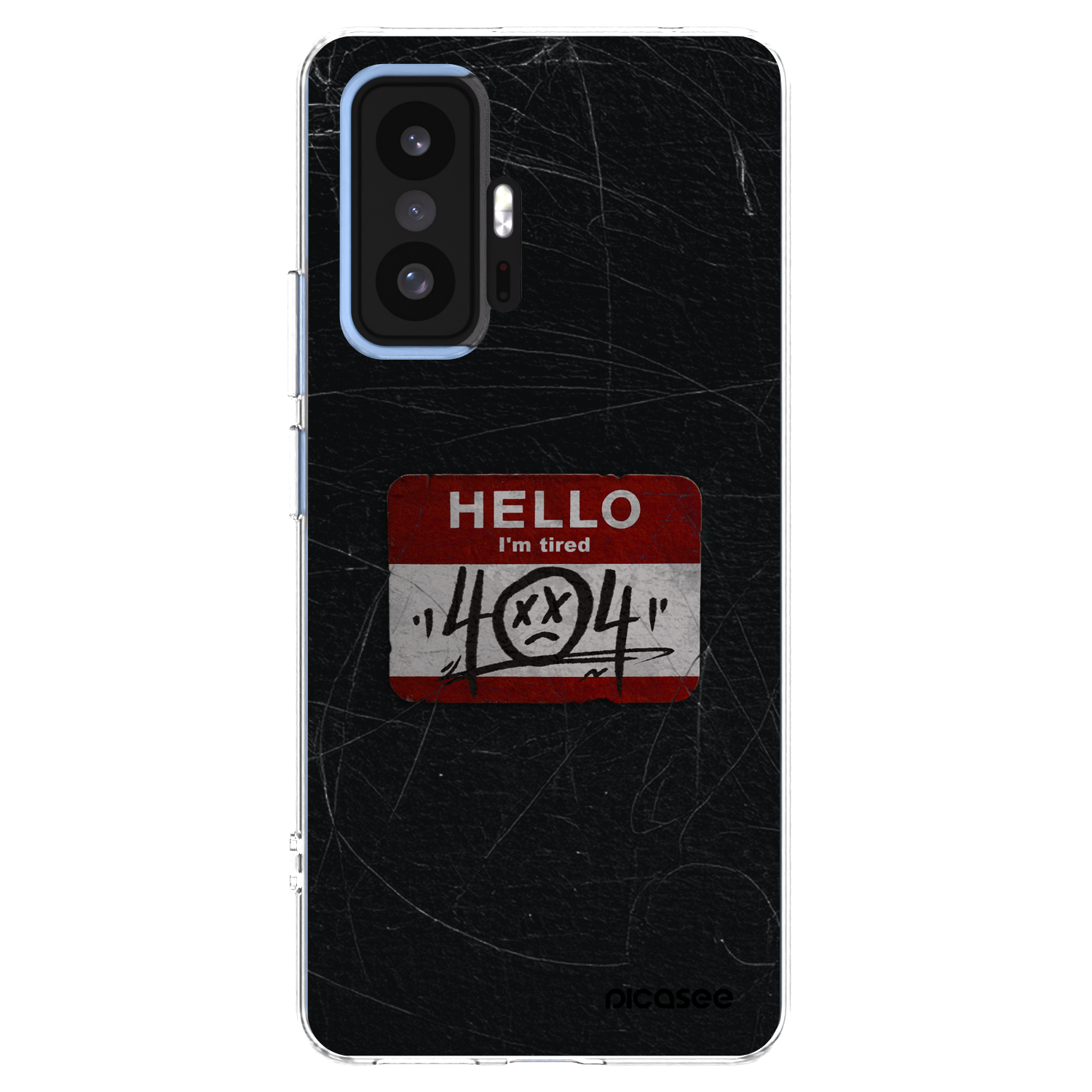 Picasee Xiaomi 11T Hülle - Transparentes Silikon - HELLO 404