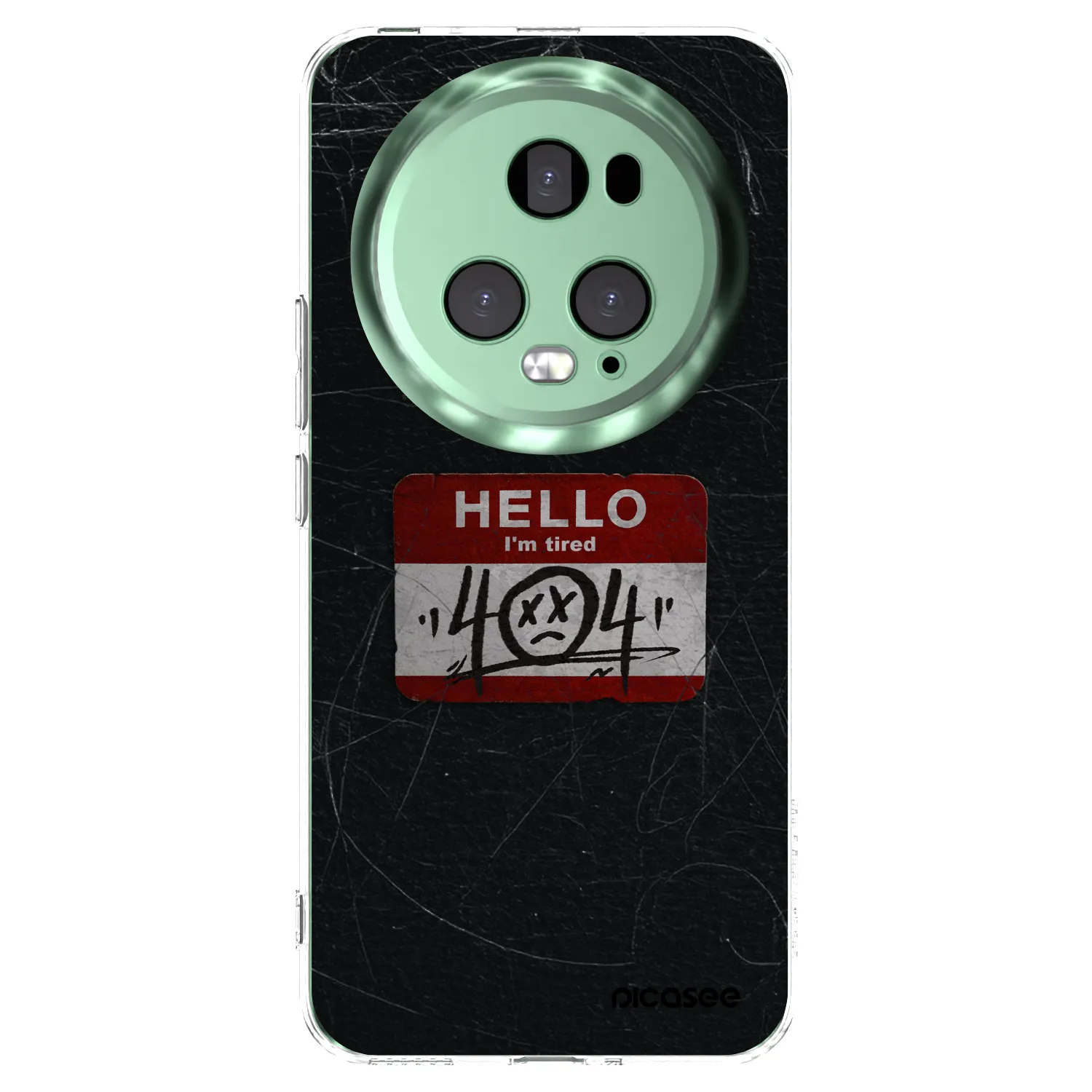 Picasee Honor Magic5 Pro Hülle - Transparentes Silikon - HELLO 404