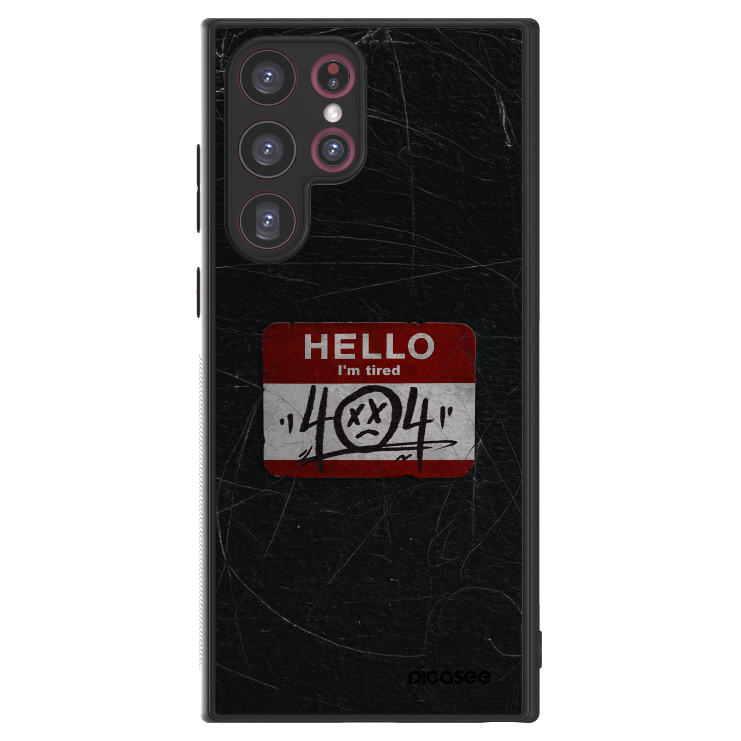 Picasee ULTIMATE CASE PowerShare für Samsung Galaxy S22 Ultra 5G - HELLO 404