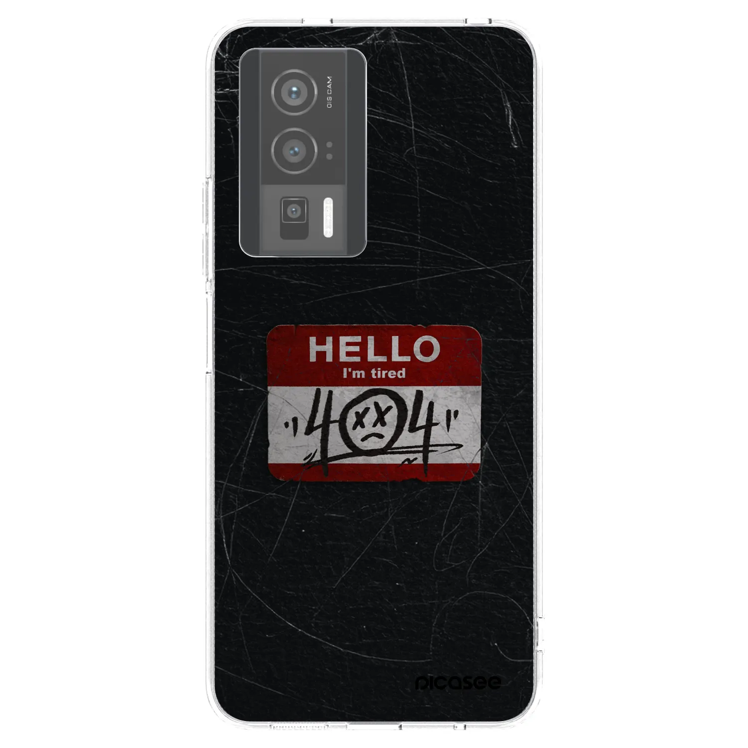 Picasee Xiaomi Poco F5 Pro 5G Hülle - Transparentes Silikon - HELLO 404