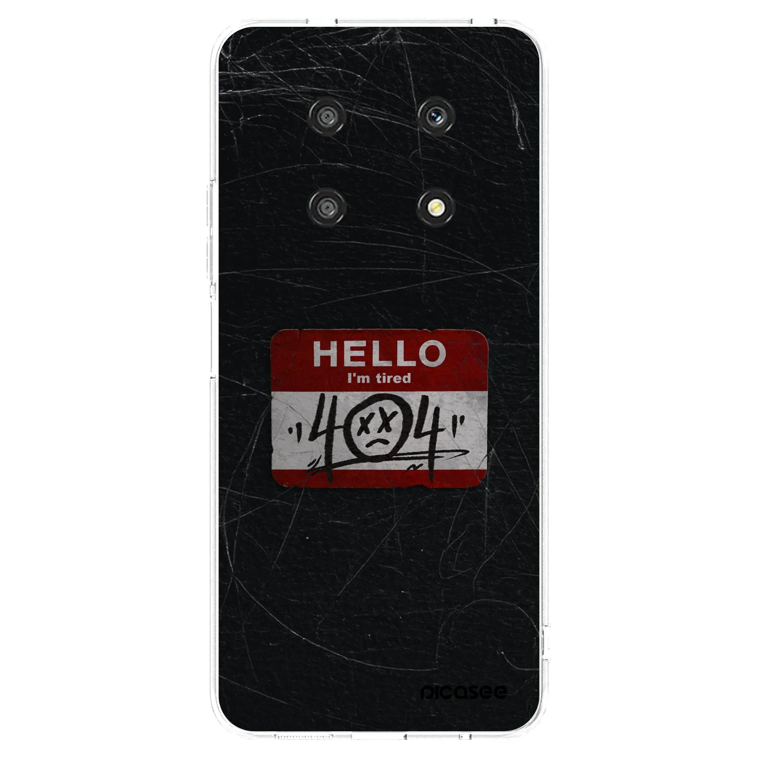 Picasee Honor Magic4 Lite 5G Hülle - Transparentes Silikon - HELLO 404