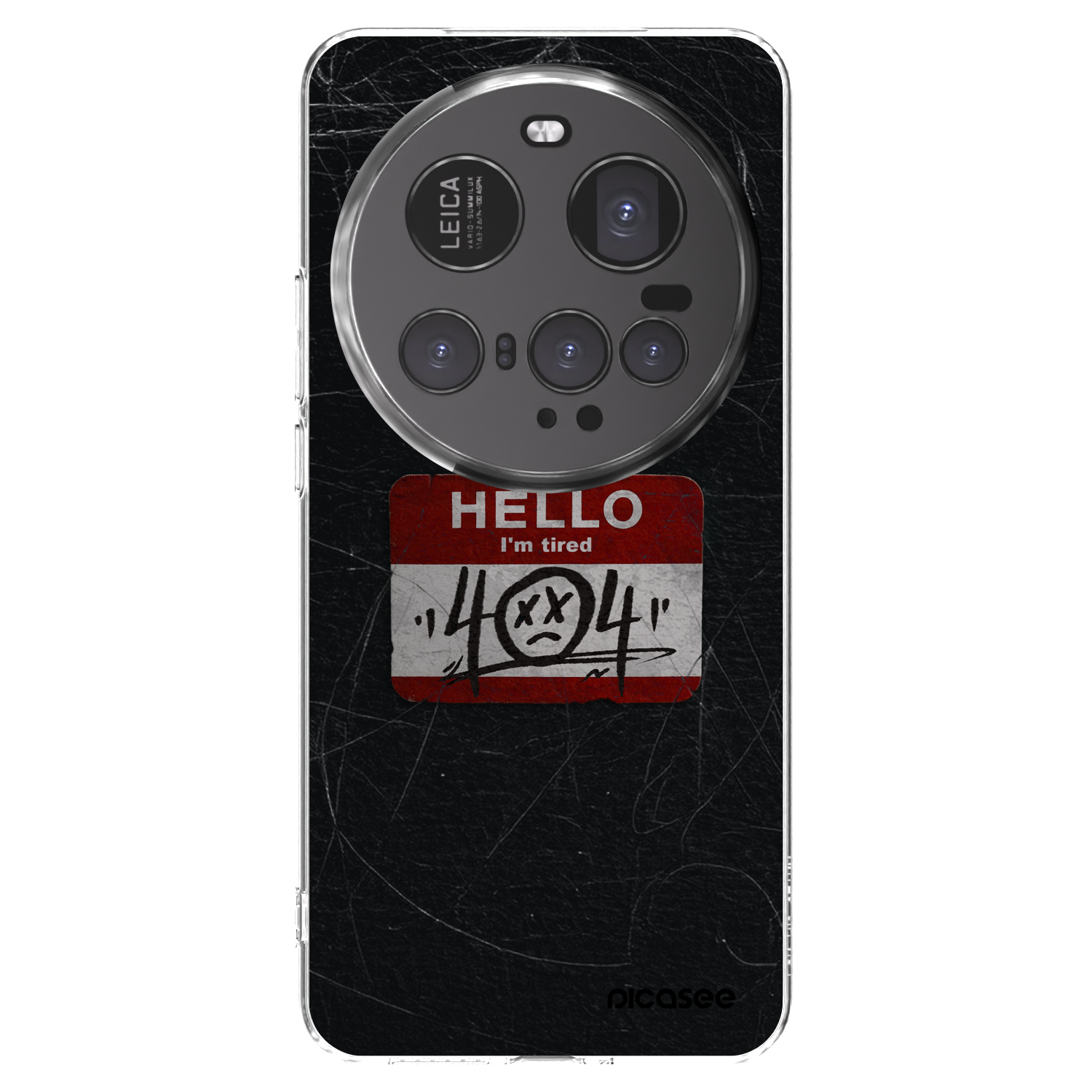 Picasee Xiaomi 15 Ultra Hülle - Transparentes Silikon - HELLO 404