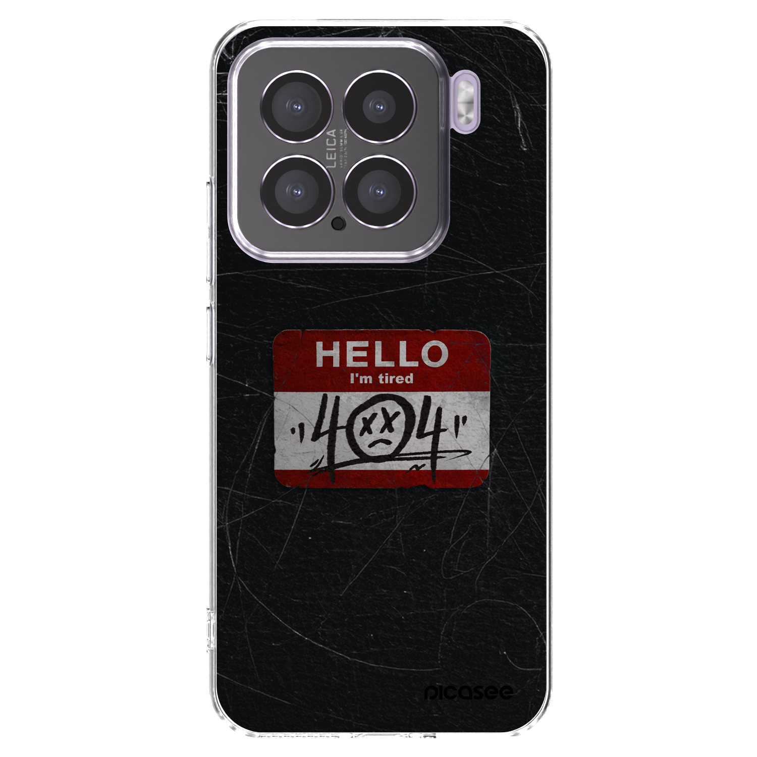 Picasee Xiaomi 15 Hülle - Transparentes Silikon - HELLO 404